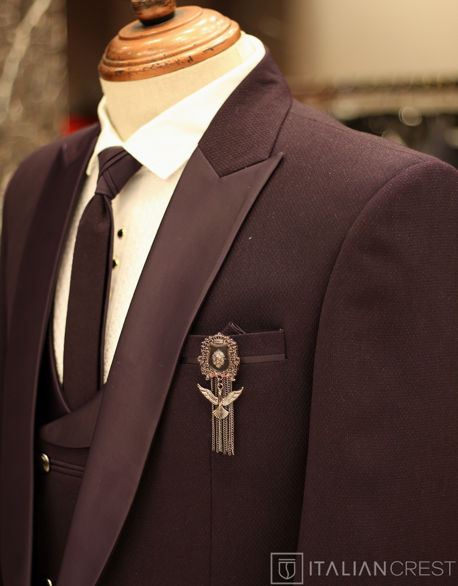 IC2724-5PC WEDDING SUITS