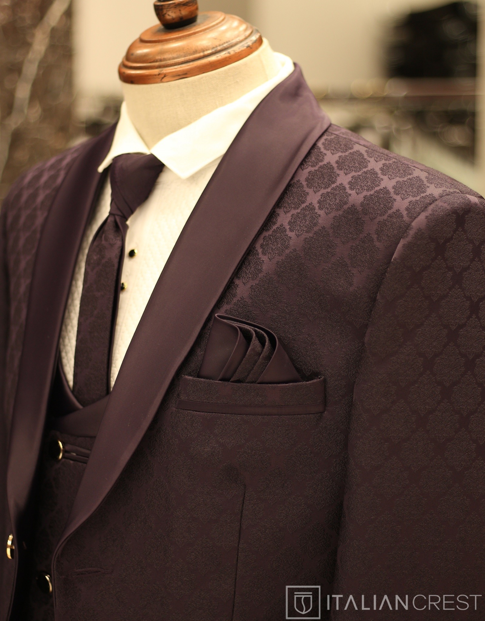 IC2728-5PC WEDDING SUITS