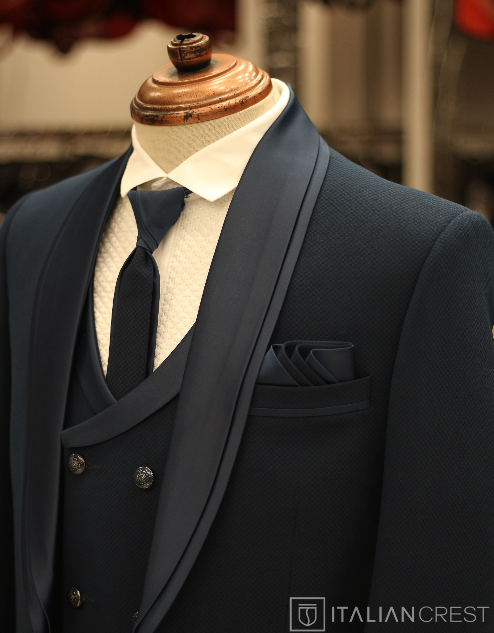 IC2742-5PC WEDDING SUITS