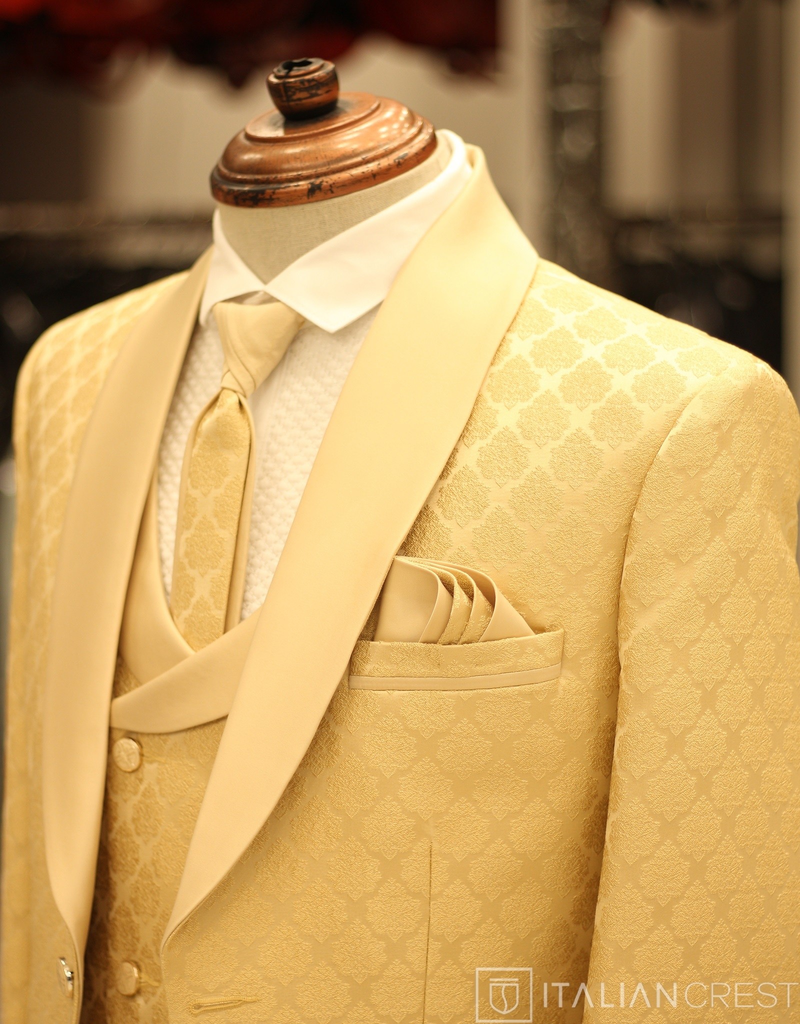 IC2745-5PC WEDDING SUITS