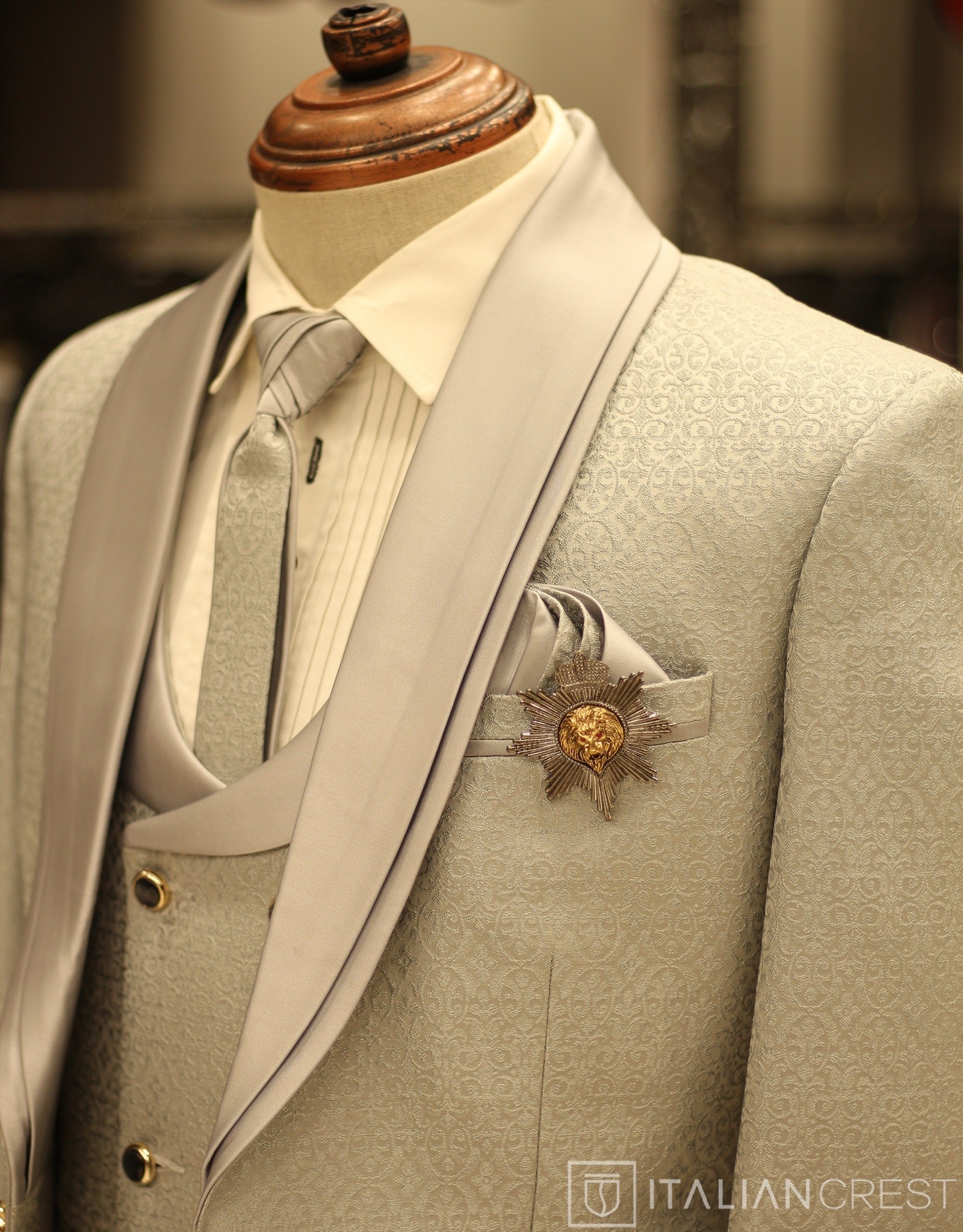 IC2746-5PC WEDDING SUITS