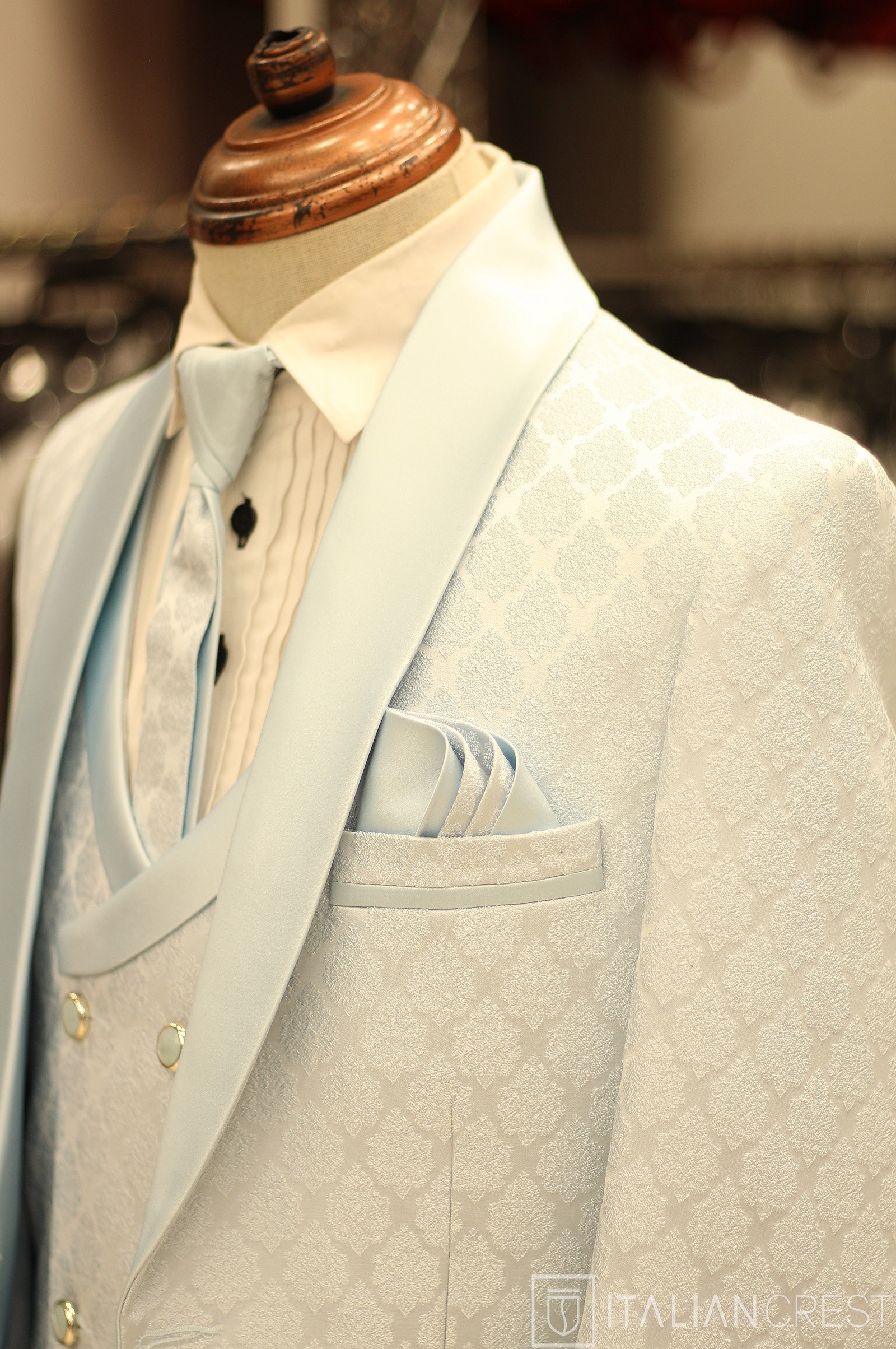 IC2747-5PC WEDDING SUITS
