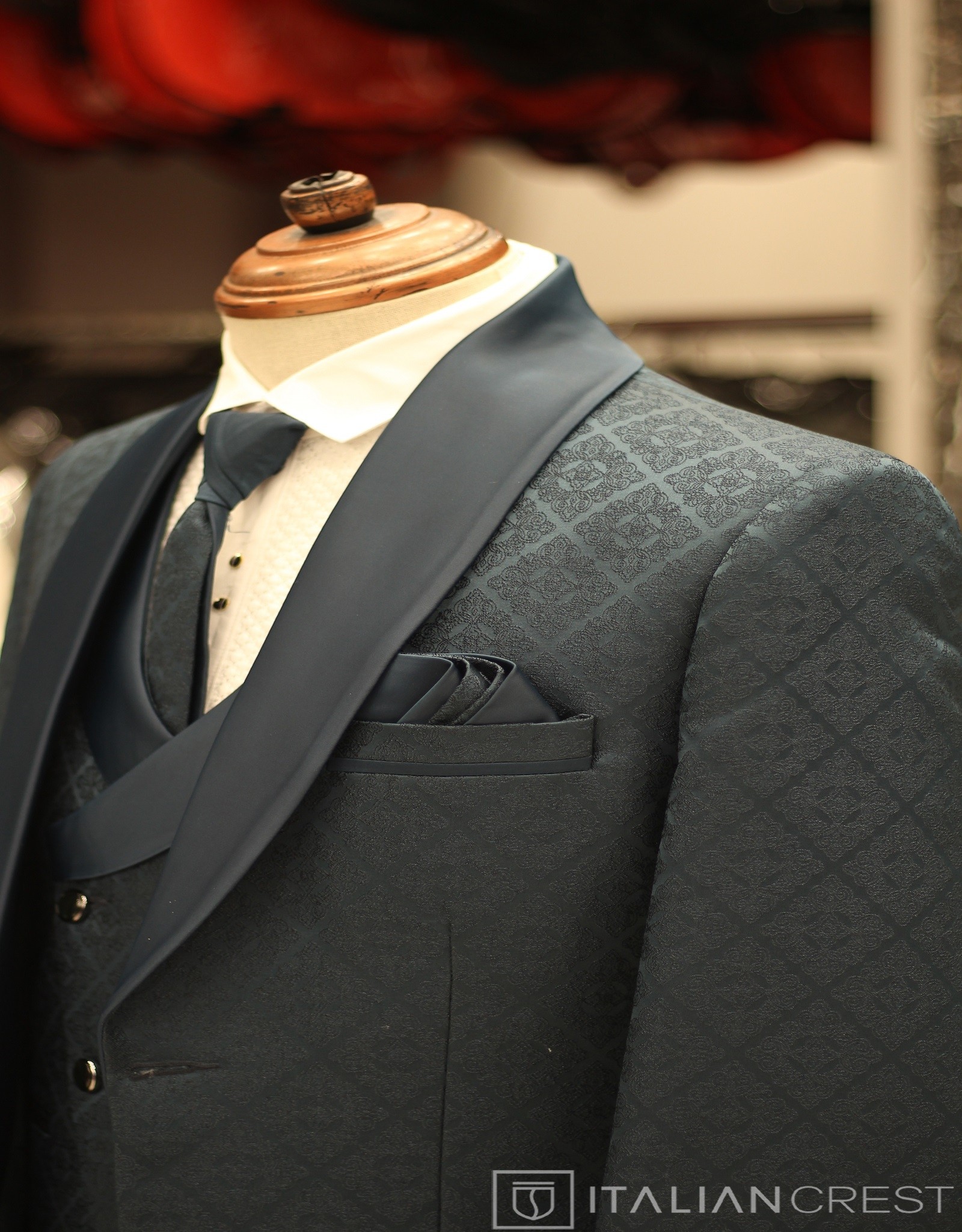 IC2748-5PC WEDDING SUITS
