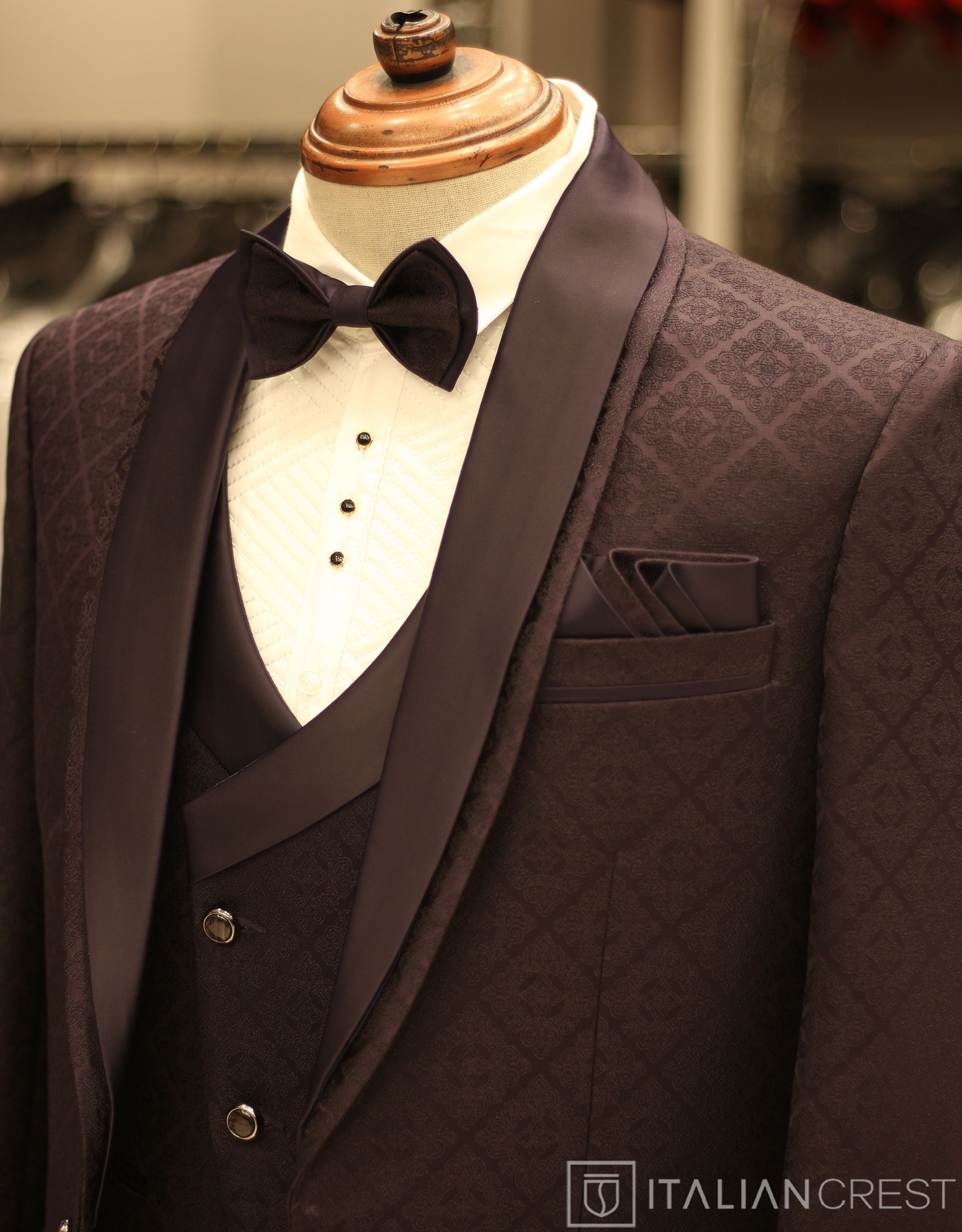 IC2758-5PC WEDDING SUITS